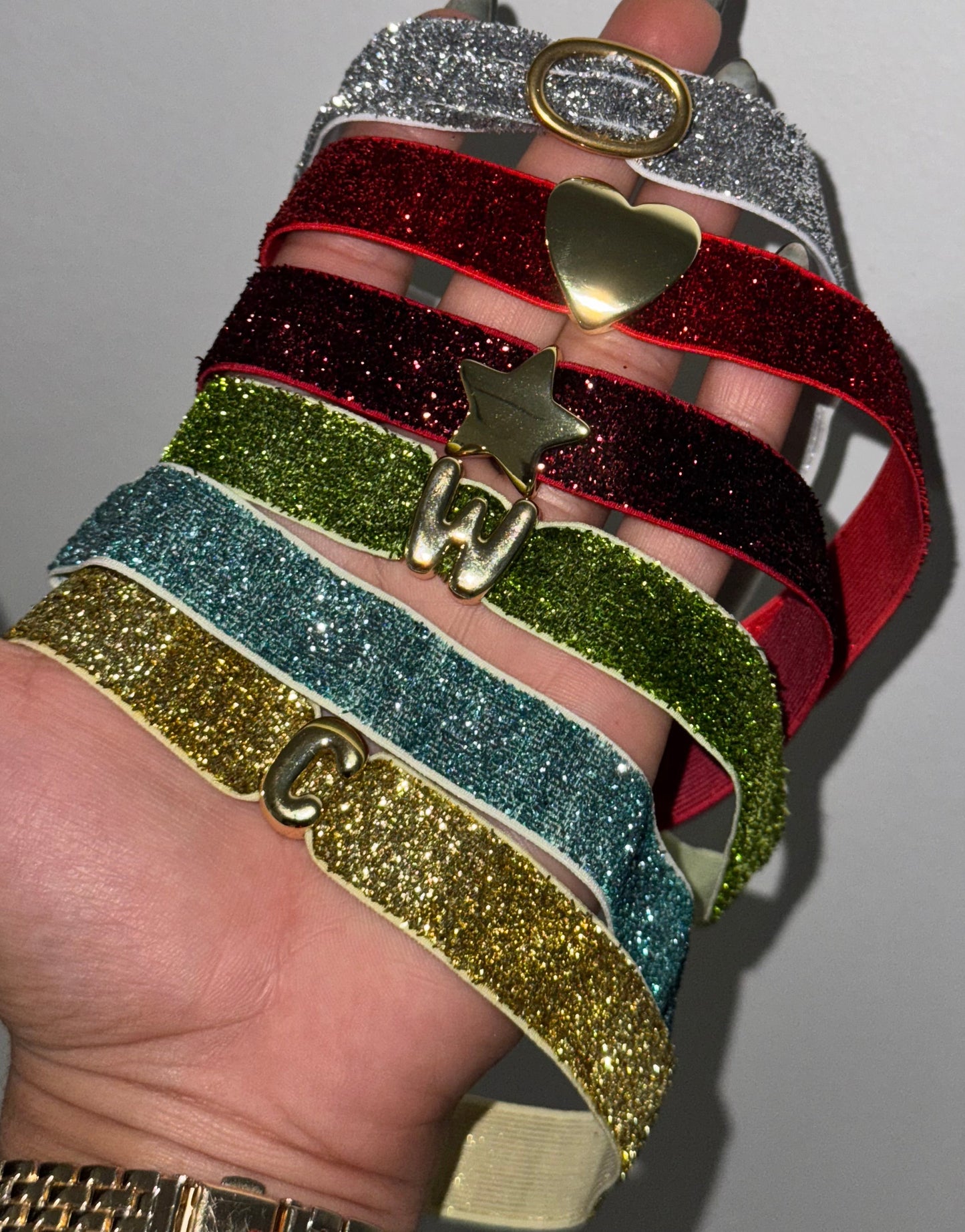 LETTER GOLD ZAFIRA BRACELET