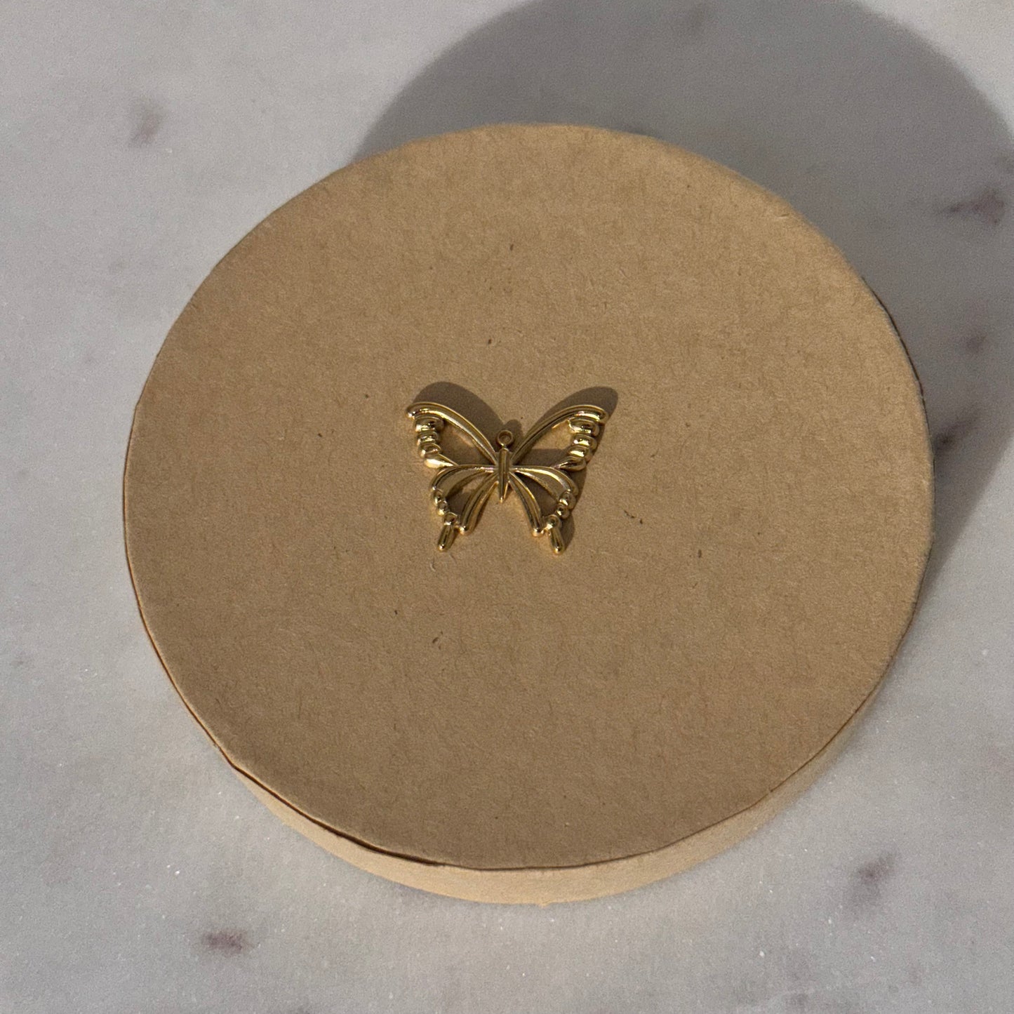 GOLD BUTTERFLY CHARM