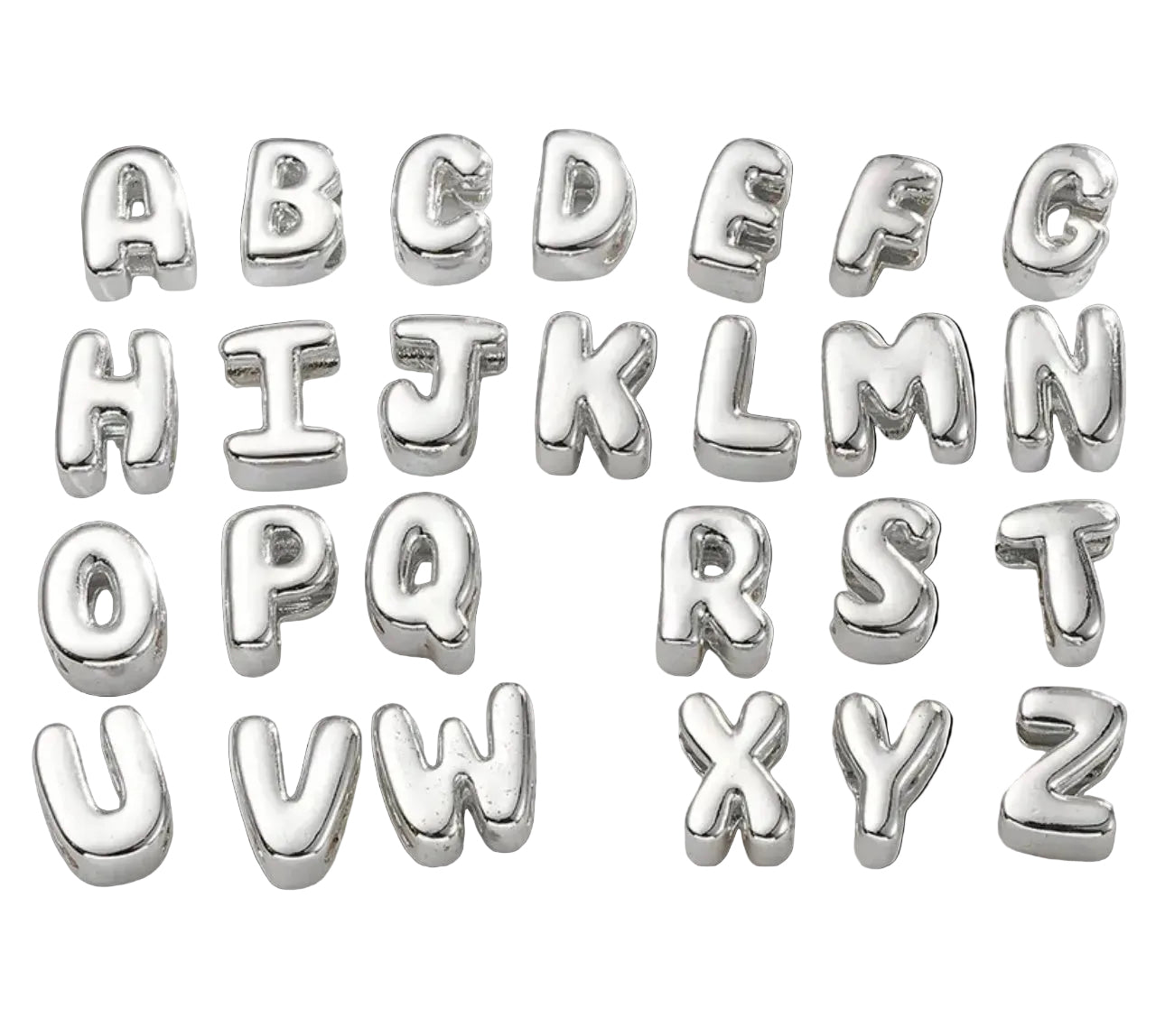 LETTER SILVER ZAFIRA BRACELET